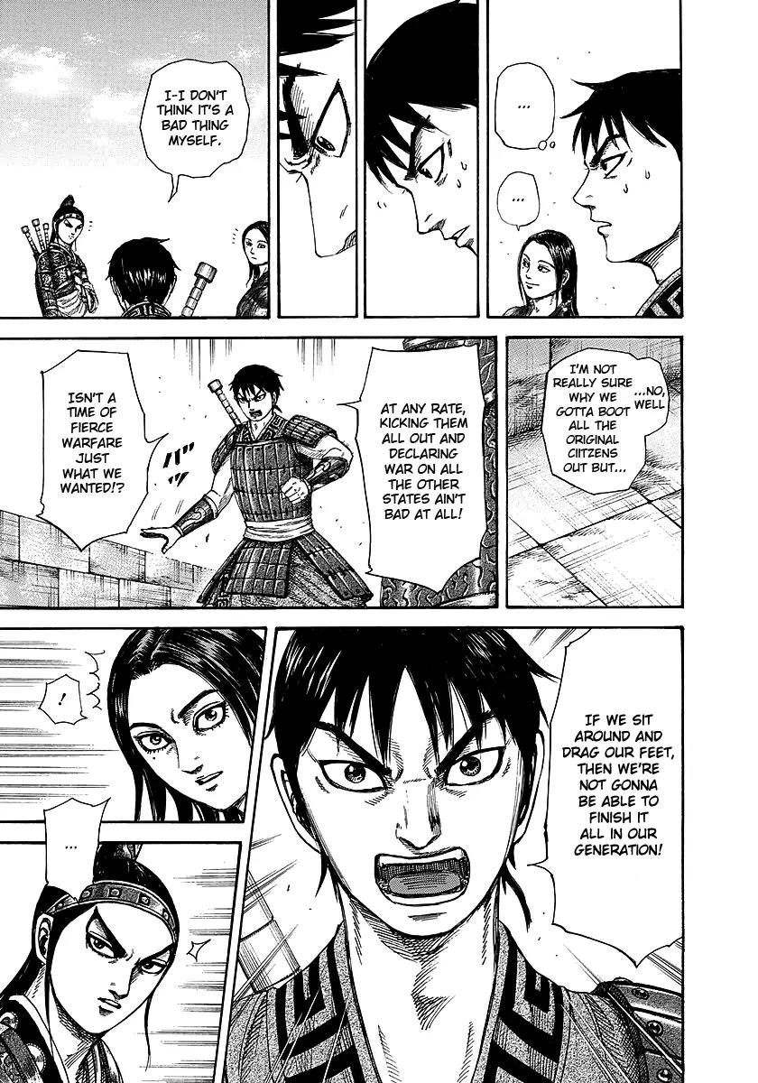 Kingdom manga, chapter 250, page 13 of 19