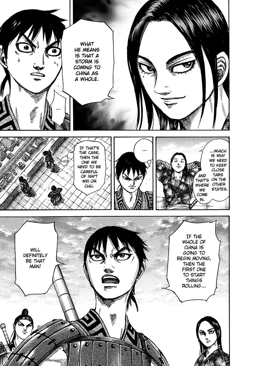 Kingdom manga, chapter 250, page 15 of 19