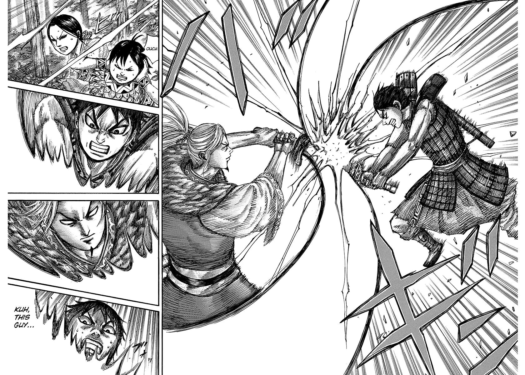 Kingdom Chapter 260 page 6 - Chapter 260: A Warrior's Body