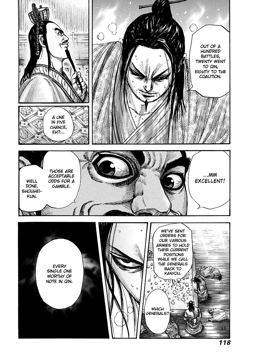 Kingdom manga, chapter 267, page 18 of 18