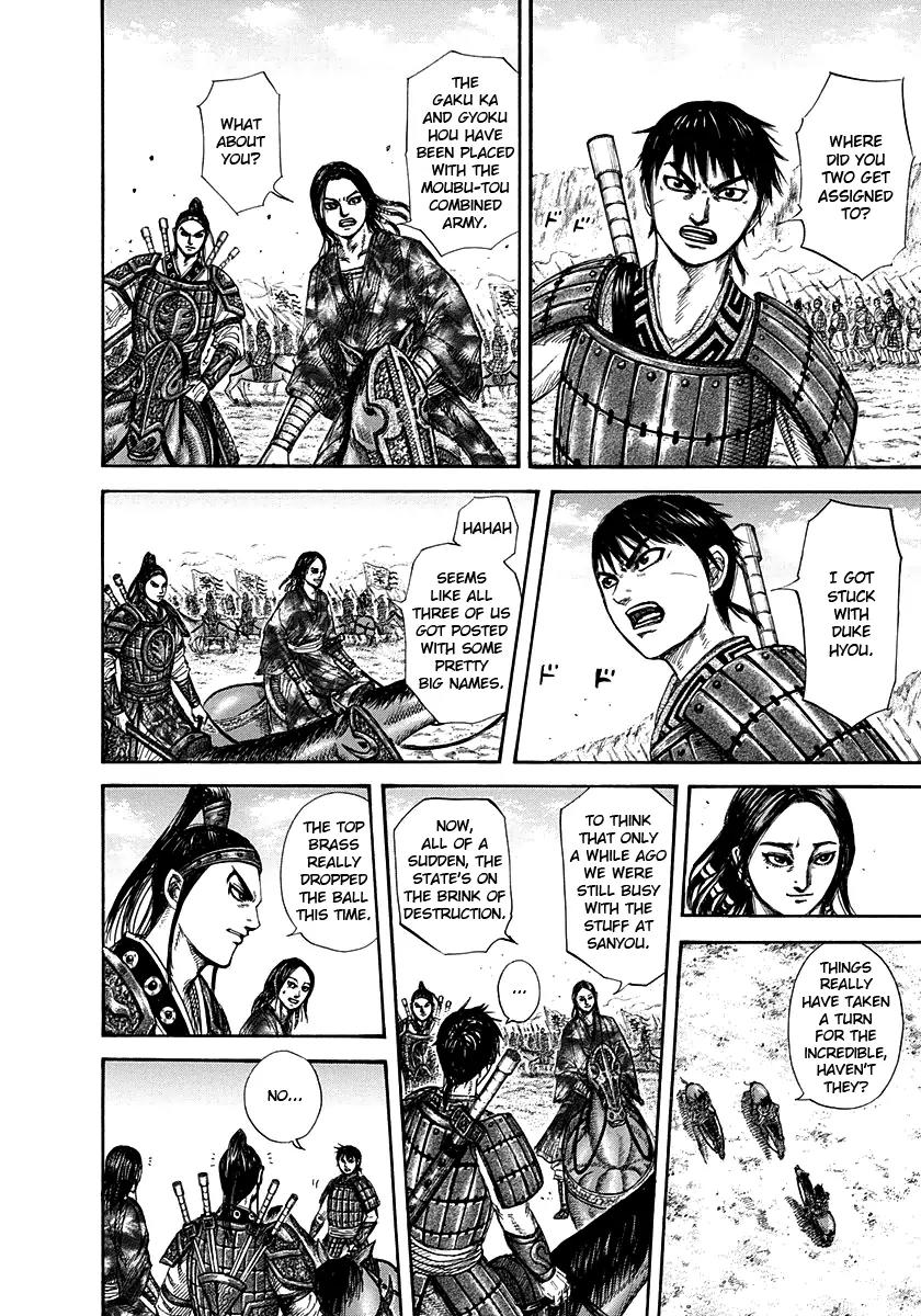 Kingdom Chapter 270 page 10 - Chapter 270: Gathering at Kankoku Pass