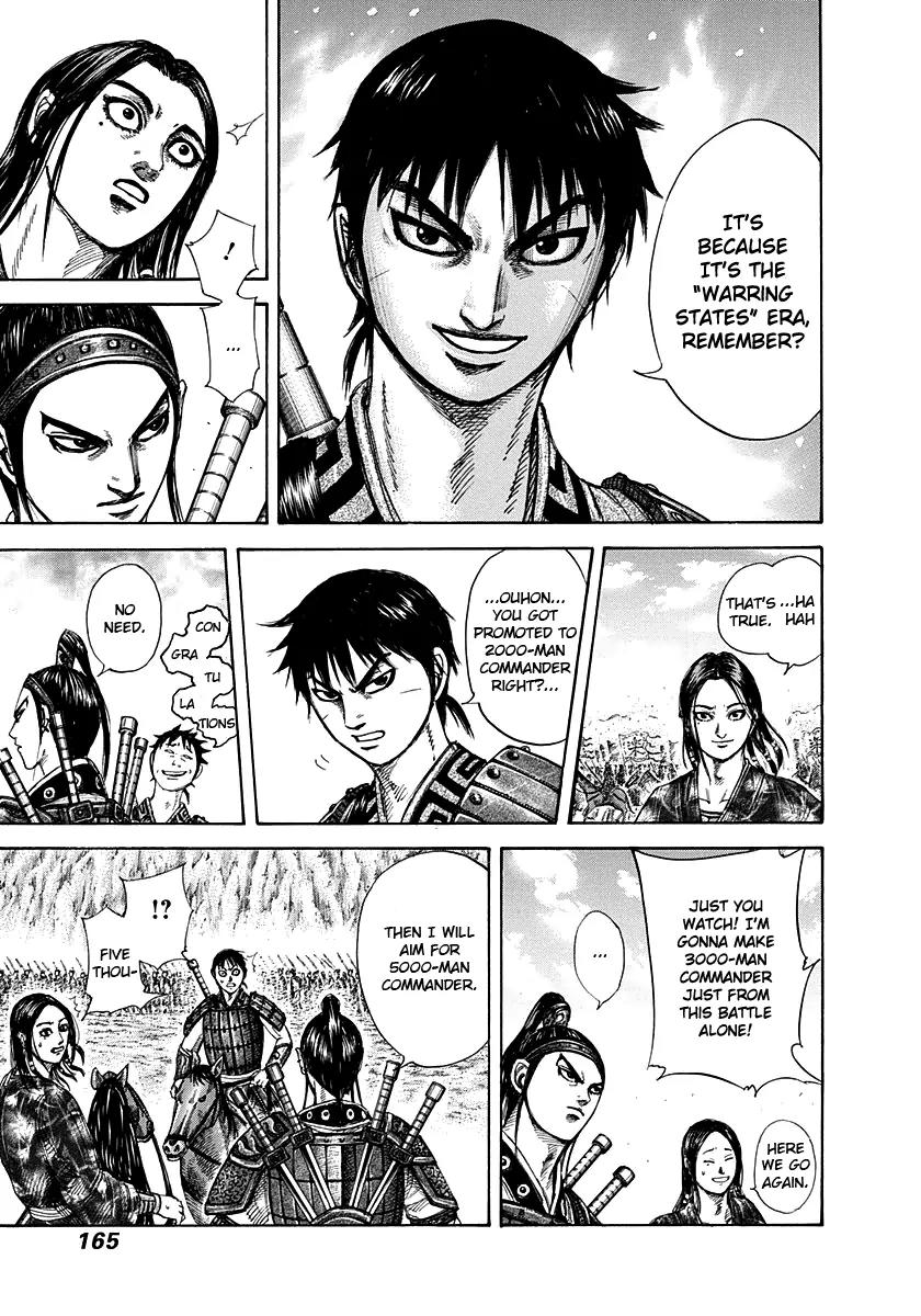 Kingdom Chapter 270 page 11 - Chapter 270: Gathering at Kankoku Pass