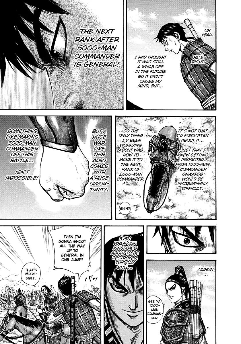 Kingdom Chapter 270 page 13 - Chapter 270: Gathering at Kankoku Pass