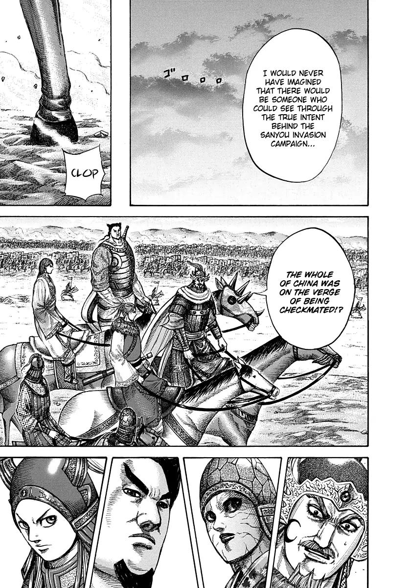 Kingdom Chapter 270 page 5 - Chapter 270: Gathering at Kankoku Pass