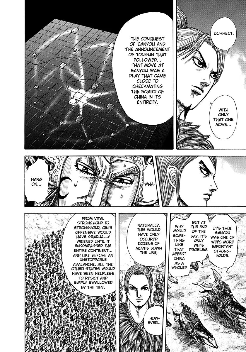 Kingdom Chapter 270 page 6 - Chapter 270: Gathering at Kankoku Pass