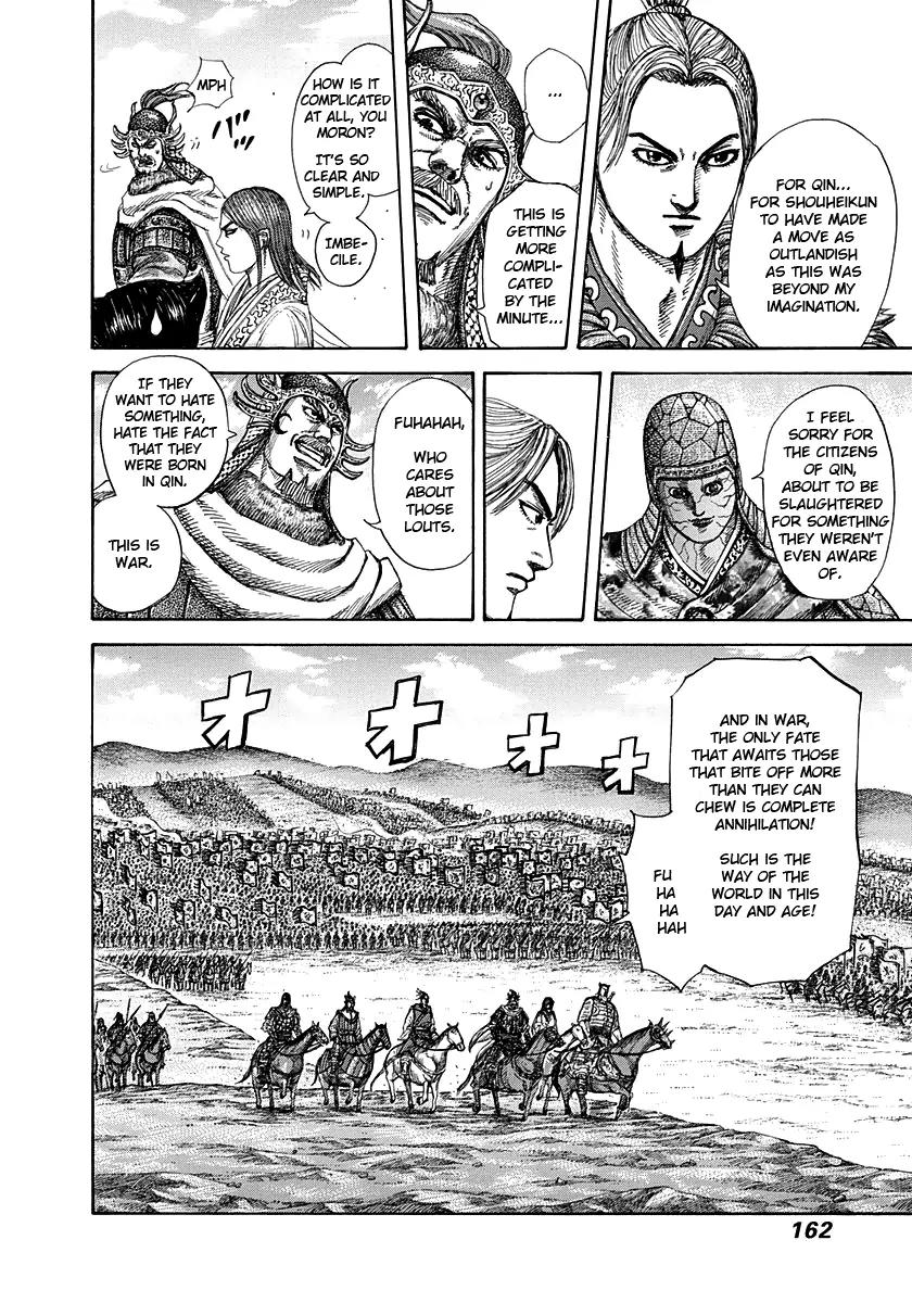 Kingdom Chapter 270 page 8 - Chapter 270: Gathering at Kankoku Pass