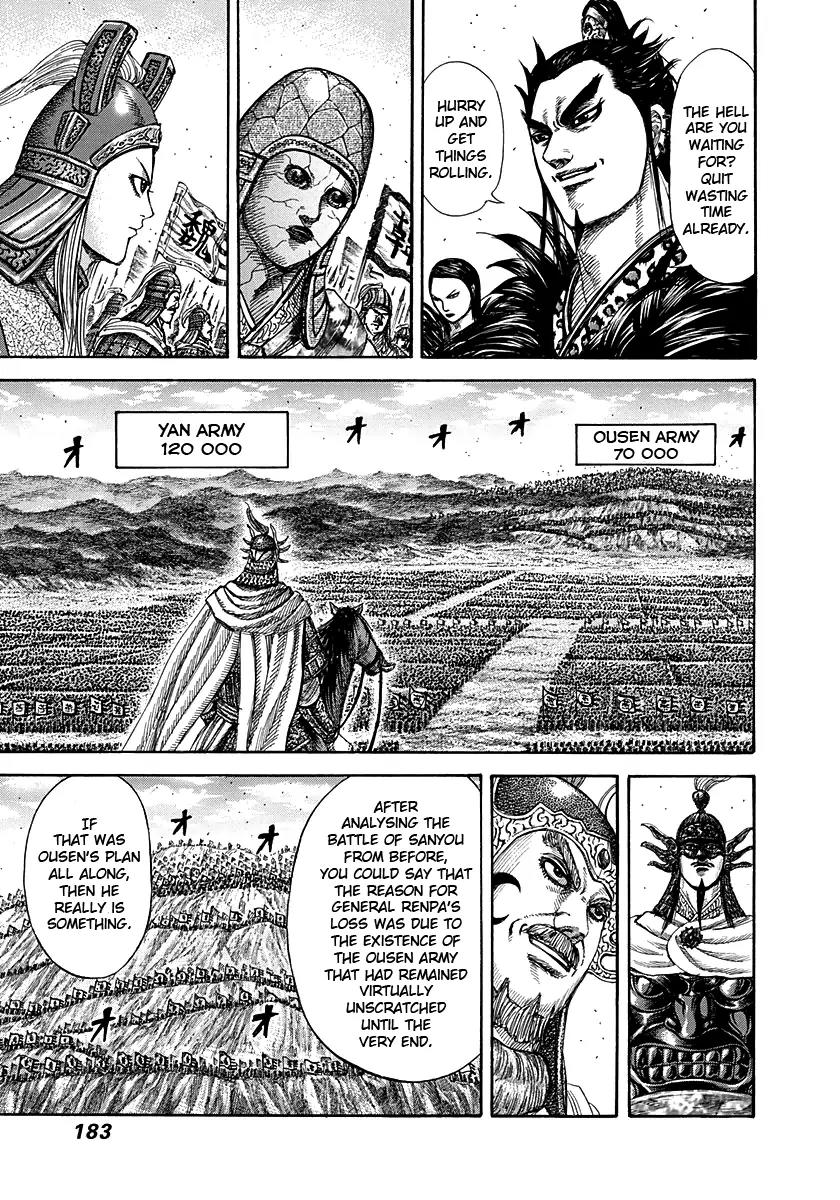 Kingdom Chapter 271 page 11 - Chapter 271: Battle's Trigger