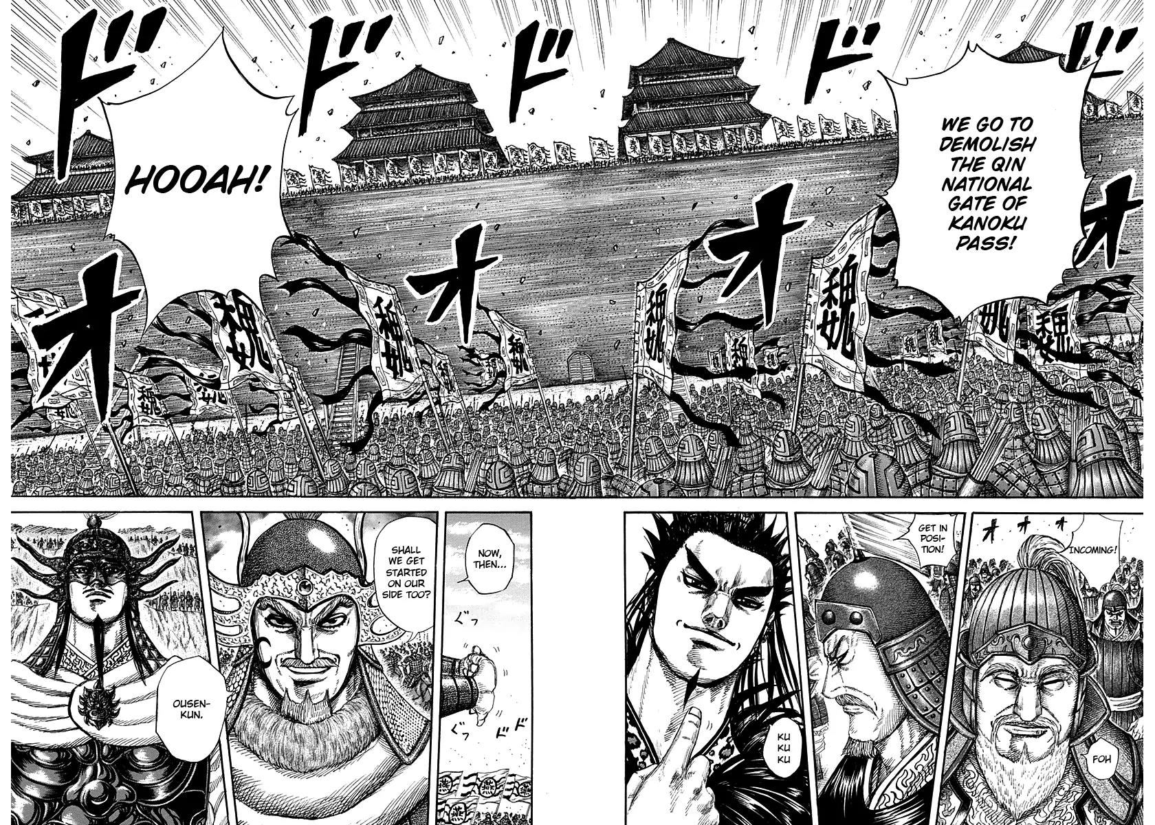 Kingdom manga, chapter 272, page 11 of 20