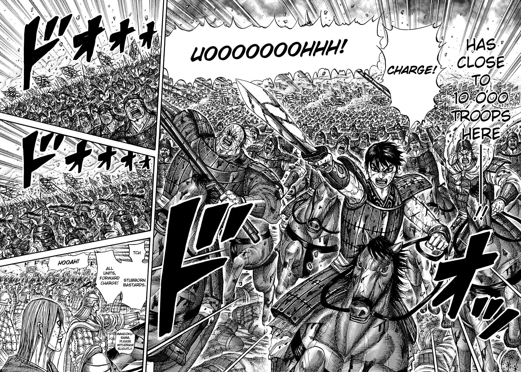 Kingdom manga, chapter 275, page 10 of 16