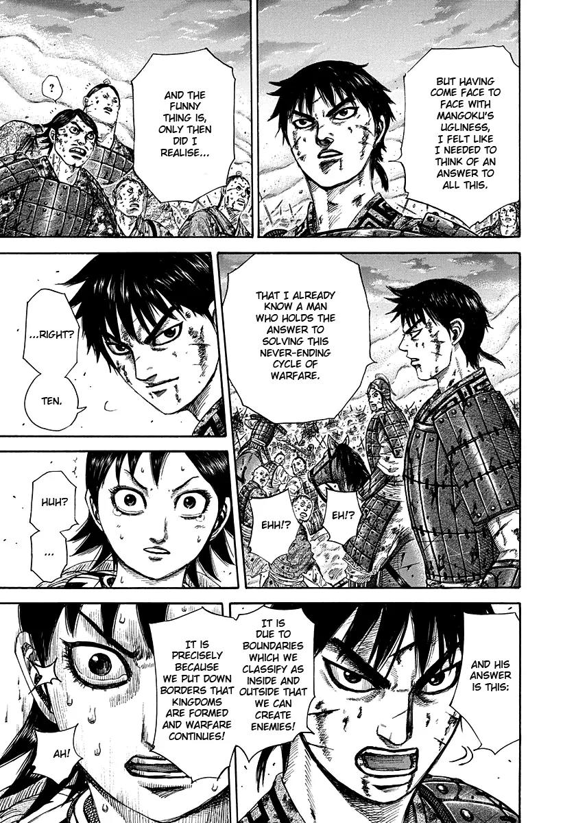 Kingdom manga, chapter 286, page 18 of 19