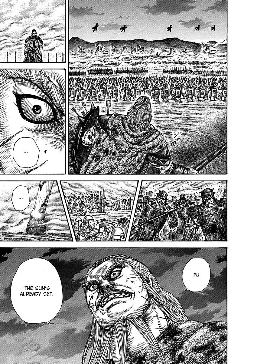 Kingdom Chapter 288 page 6 - Chapter 288: First Day's Report