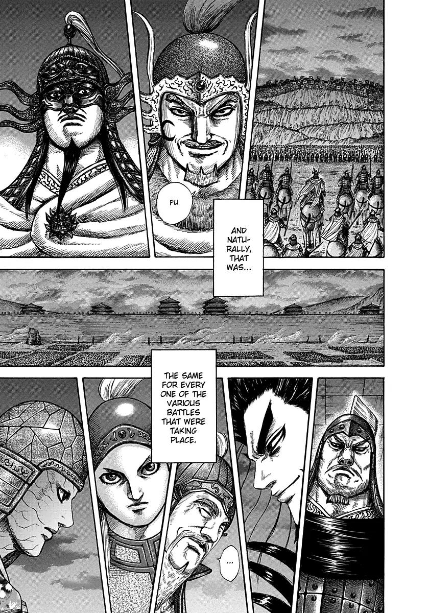 Kingdom Chapter 288 page 8 - Chapter 288: First Day's Report