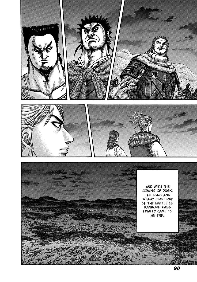 Kingdom Chapter 288 page 9 - Chapter 288: First Day's Report