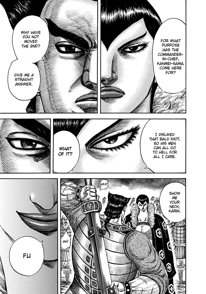 Kingdom manga, chapter 290, page 15 of 18