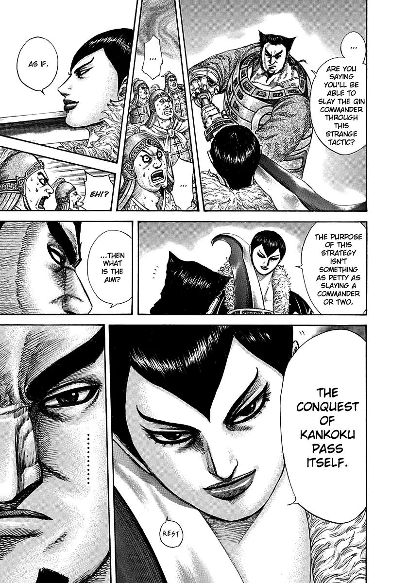 Kingdom manga, chapter 290, page 17 of 18