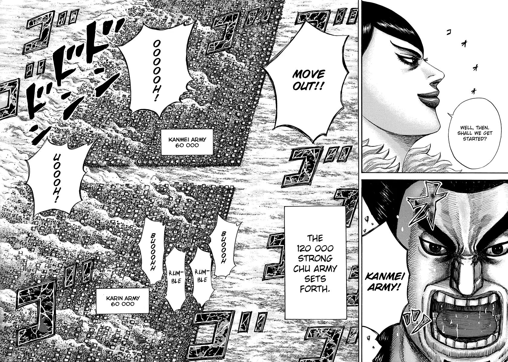 Kingdom manga, chapter 293, page 16 of 17
