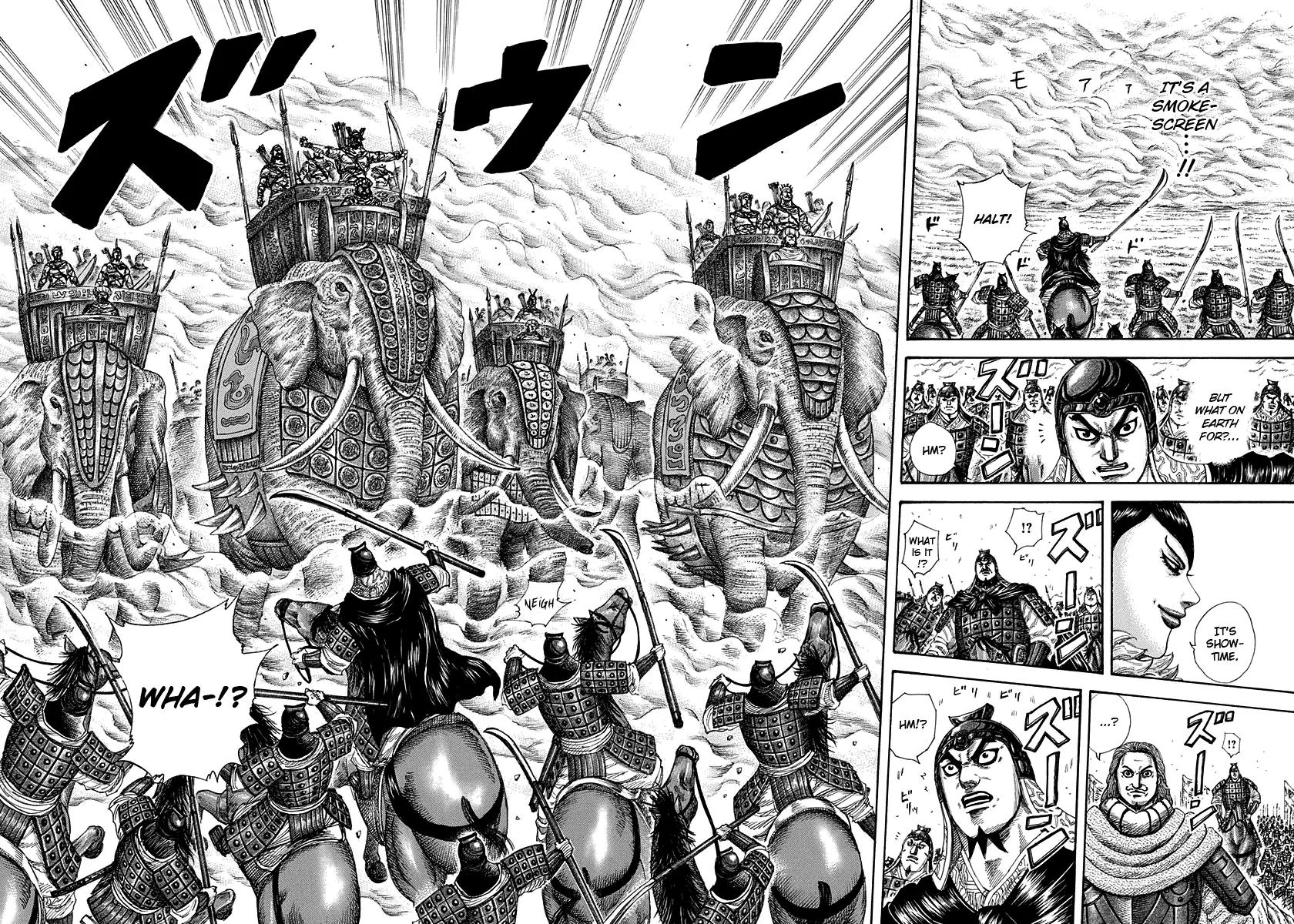 Kingdom manga, chapter 296, page 16 of 17