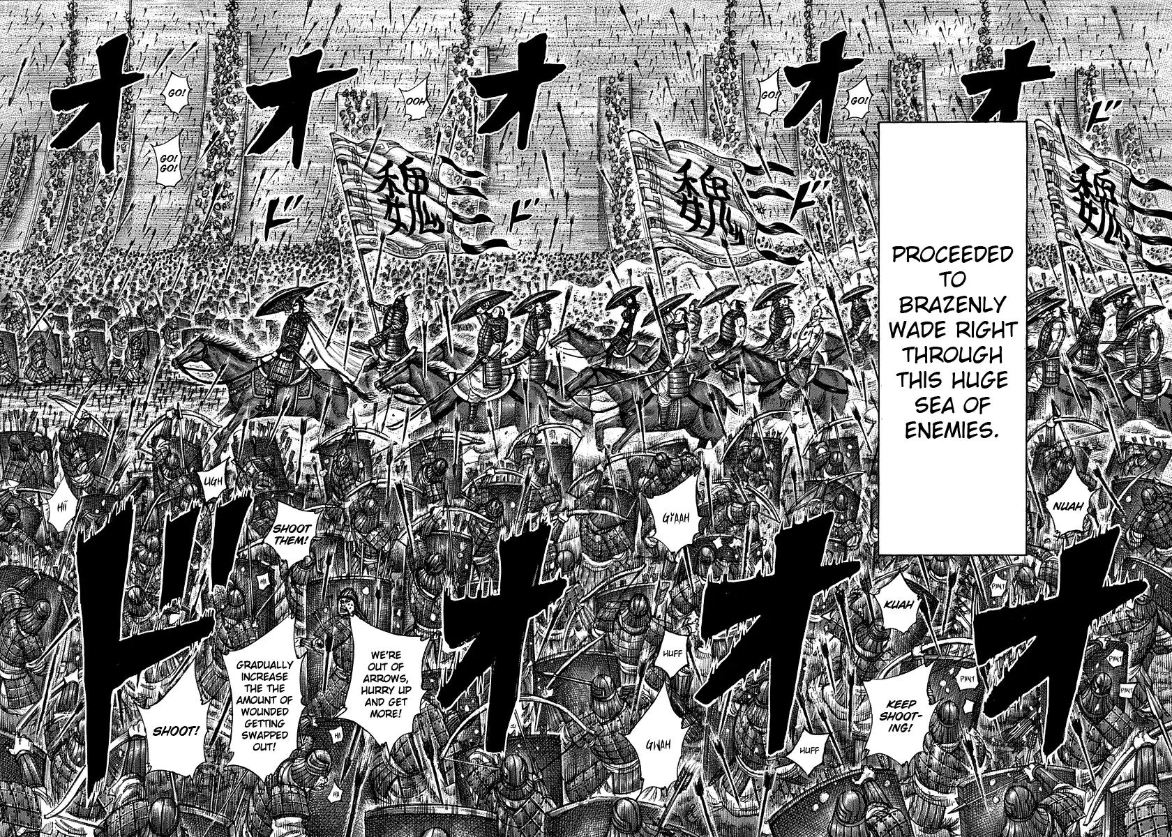 Kingdom Chapter 301 page 8 - Chapter 301: Sea of Enemies