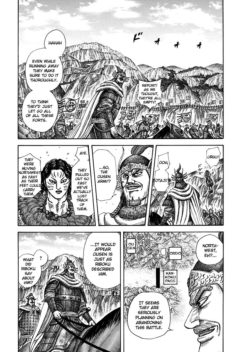Kingdom Chapter 305 page 10 - Chapter 305: Ousen's Movements