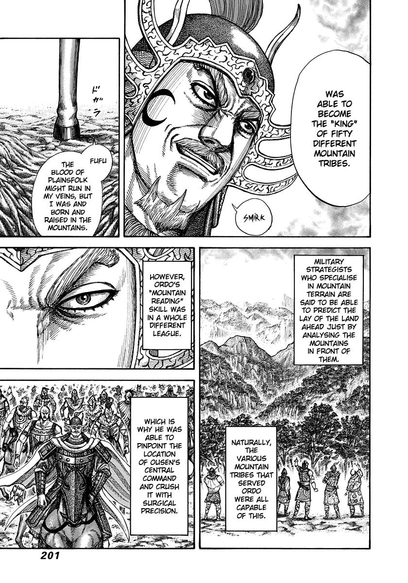Kingdom Chapter 305 page 13 - Chapter 305: Ousen's Movements