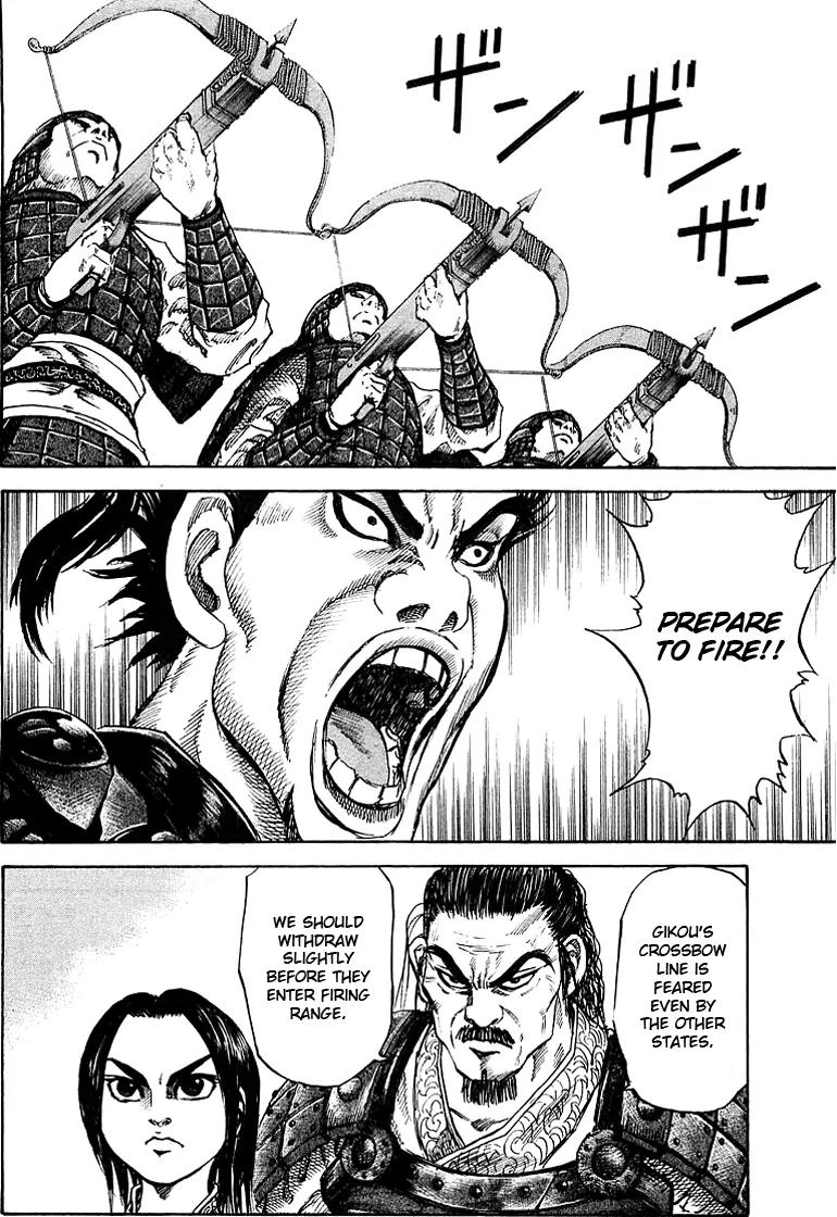 Kingdom Chapter 31 page 10 - Chapter 31: Gikou's Crossbow Team
