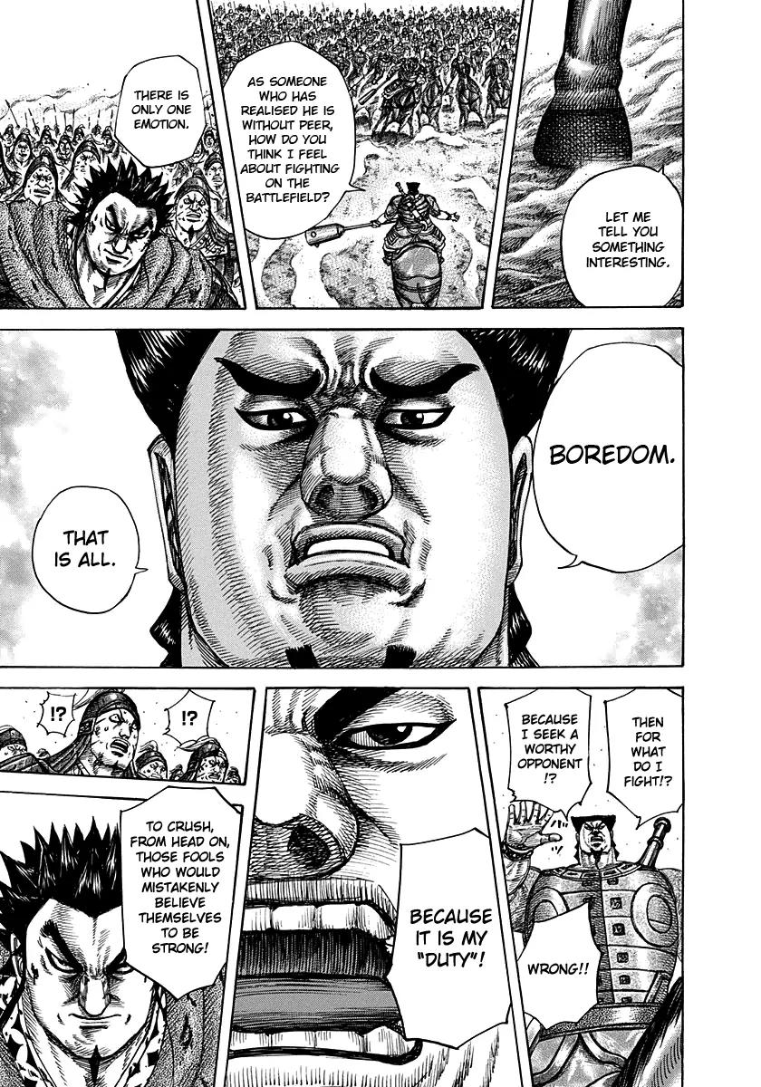 Kingdom manga, chapter 311, page 17 of 18