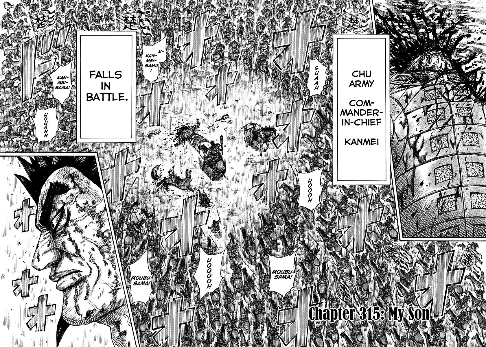 Kingdom Chapter 315 page 2 - Chapter 315: My Son