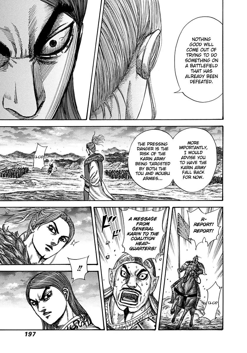 Kingdom Chapter 316 page 9 - Chapter 316: Victory Is Right Before Us