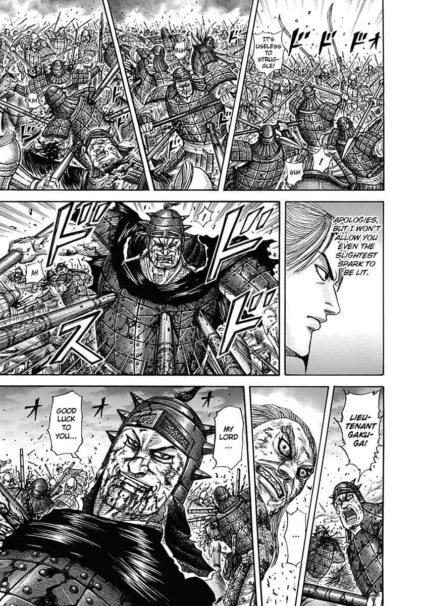 Kingdom manga, chapter 324, page 17 of 18