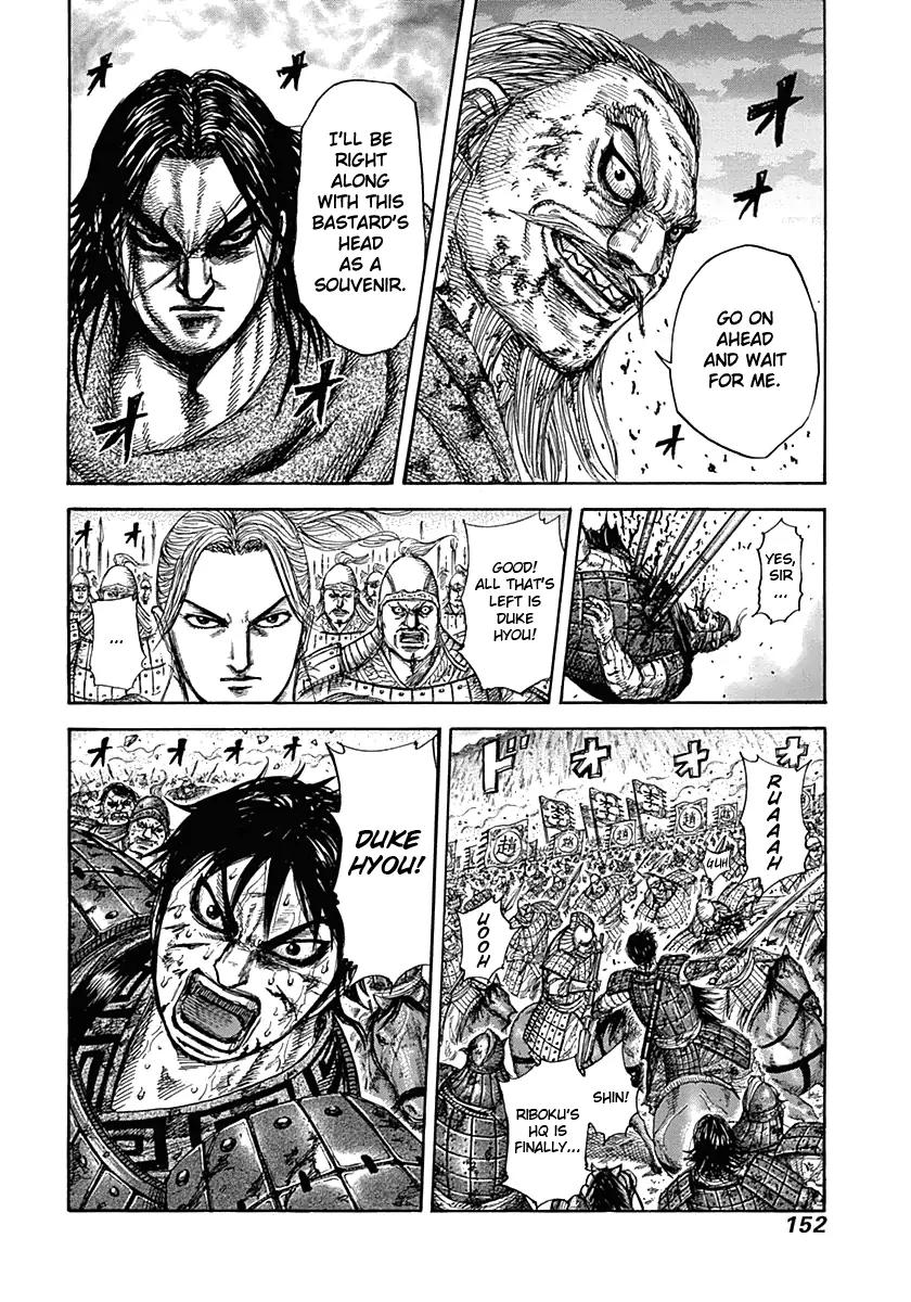Kingdom manga, chapter 324, page 18 of 18