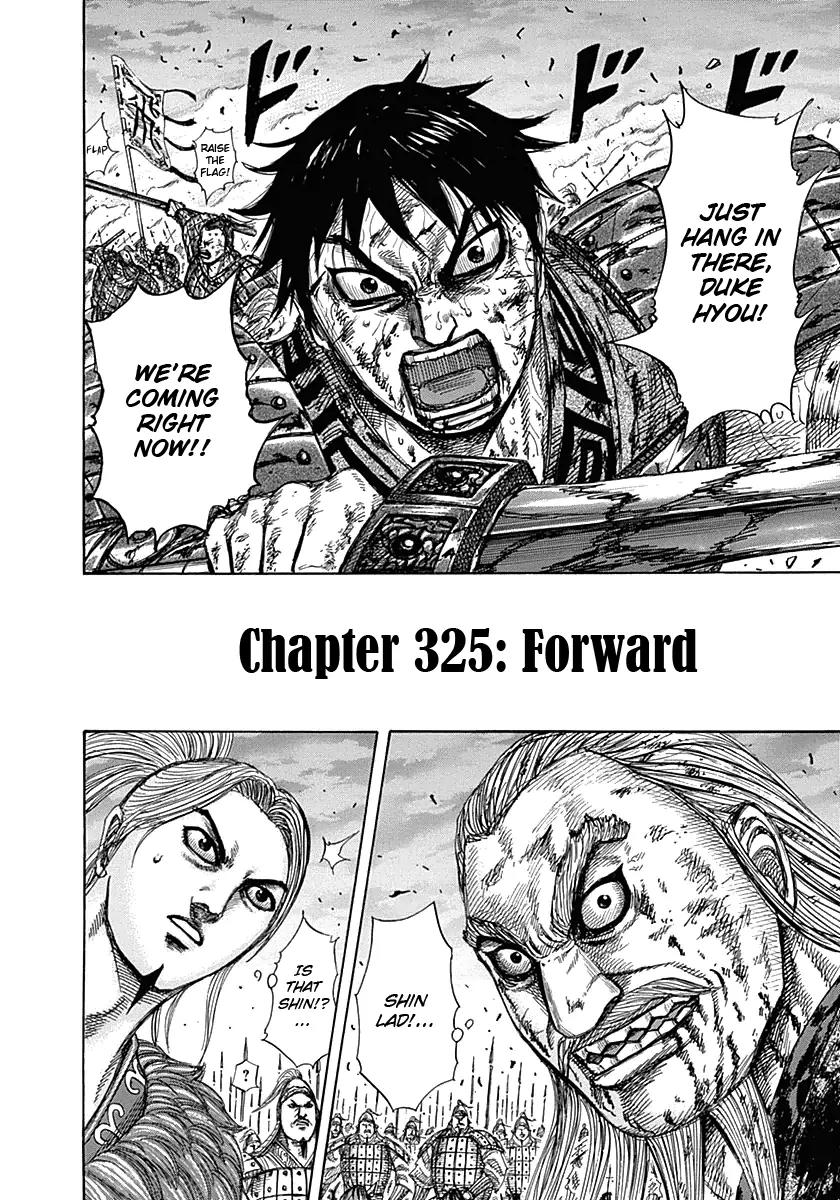 Kingdom Chapter 325 page 2 - Chapter 325: Forward