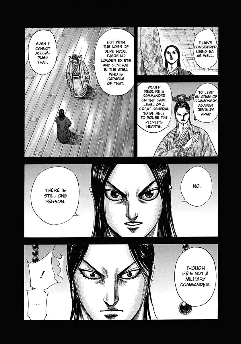 Kingdom Chapter 327 page 16 - Chapter 327: Sei's Decision