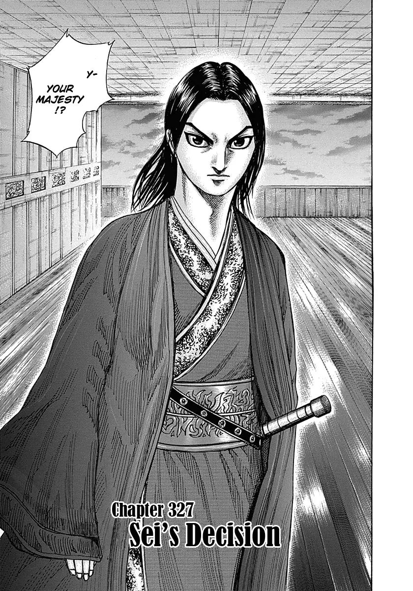Kingdom Chapter 327 page 3 - Chapter 327: Sei's Decision