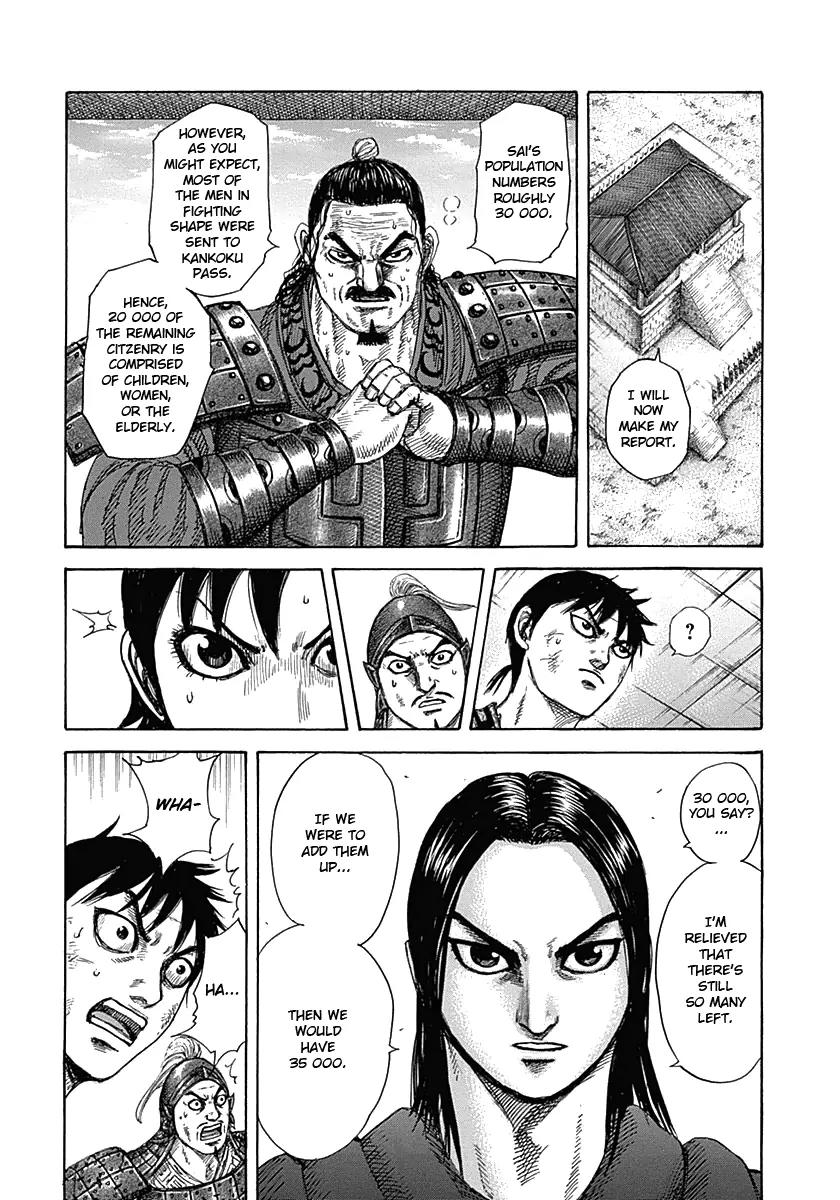 Kingdom manga, chapter 329, page 14 of 18