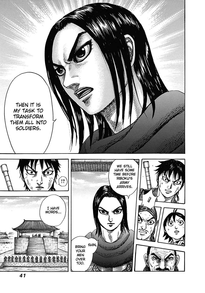 Kingdom manga, chapter 329, page 17 of 18