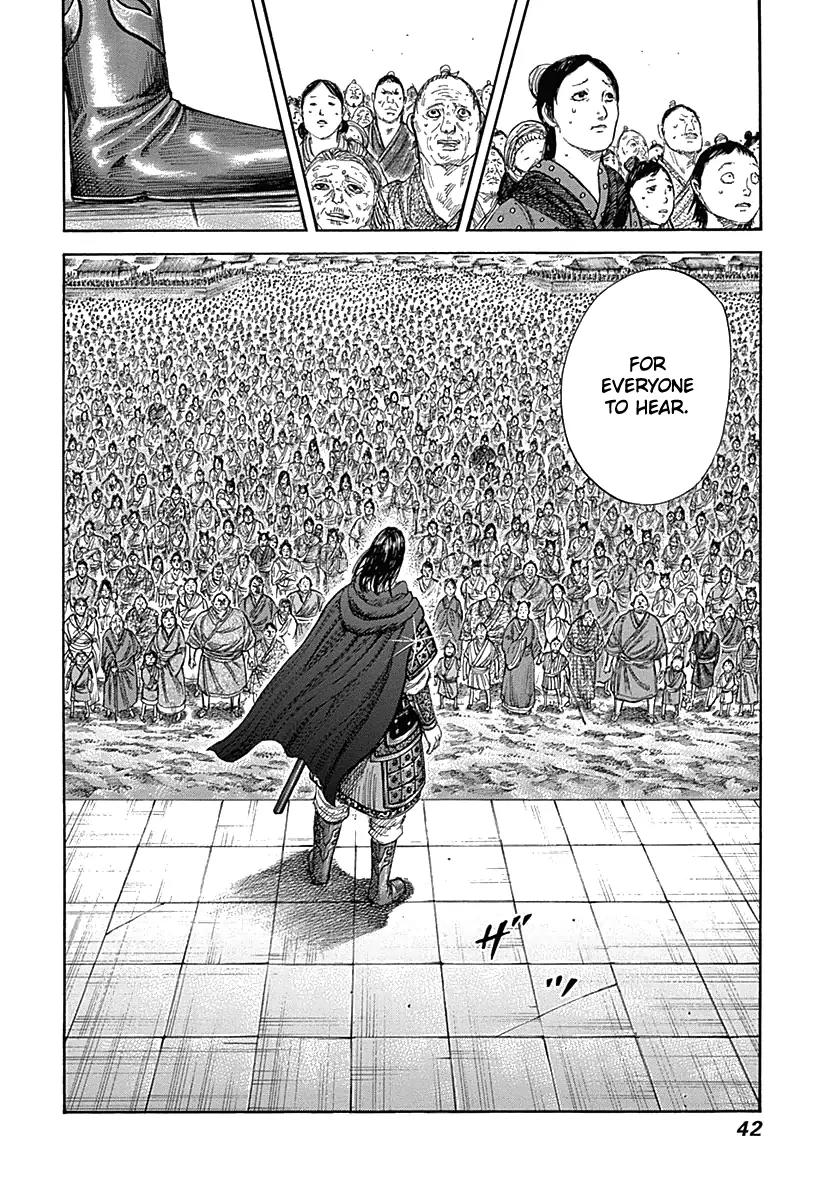 Kingdom manga, chapter 329, page 18 of 18
