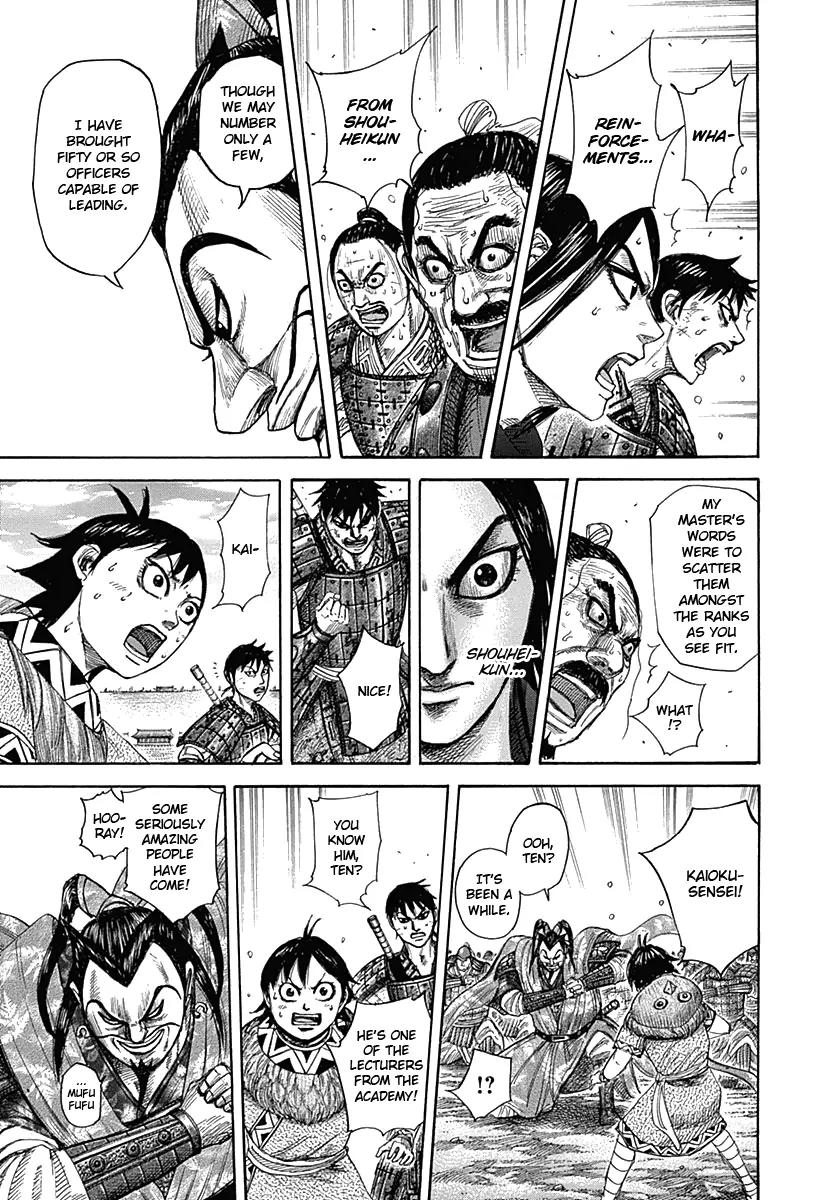 Kingdom Chapter 331 page 11 - Chapter 331: Sai Readies Itself
