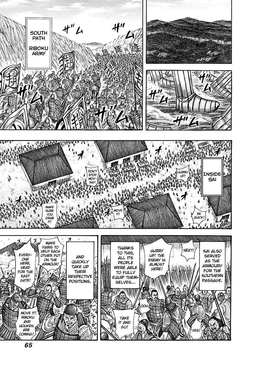 Kingdom Chapter 331 page 5 - Chapter 331: Sai Readies Itself