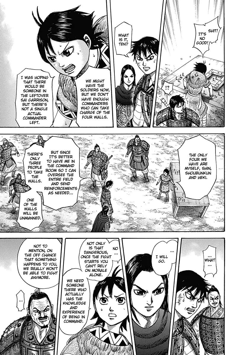 Kingdom Chapter 331 page 7 - Chapter 331: Sai Readies Itself