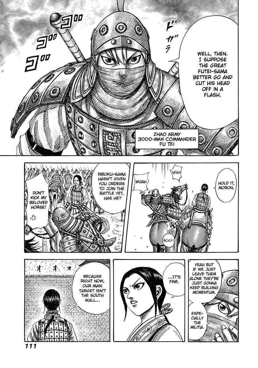 Kingdom Chapter 333 page 11 - Chapter 333: The Eastern Wall