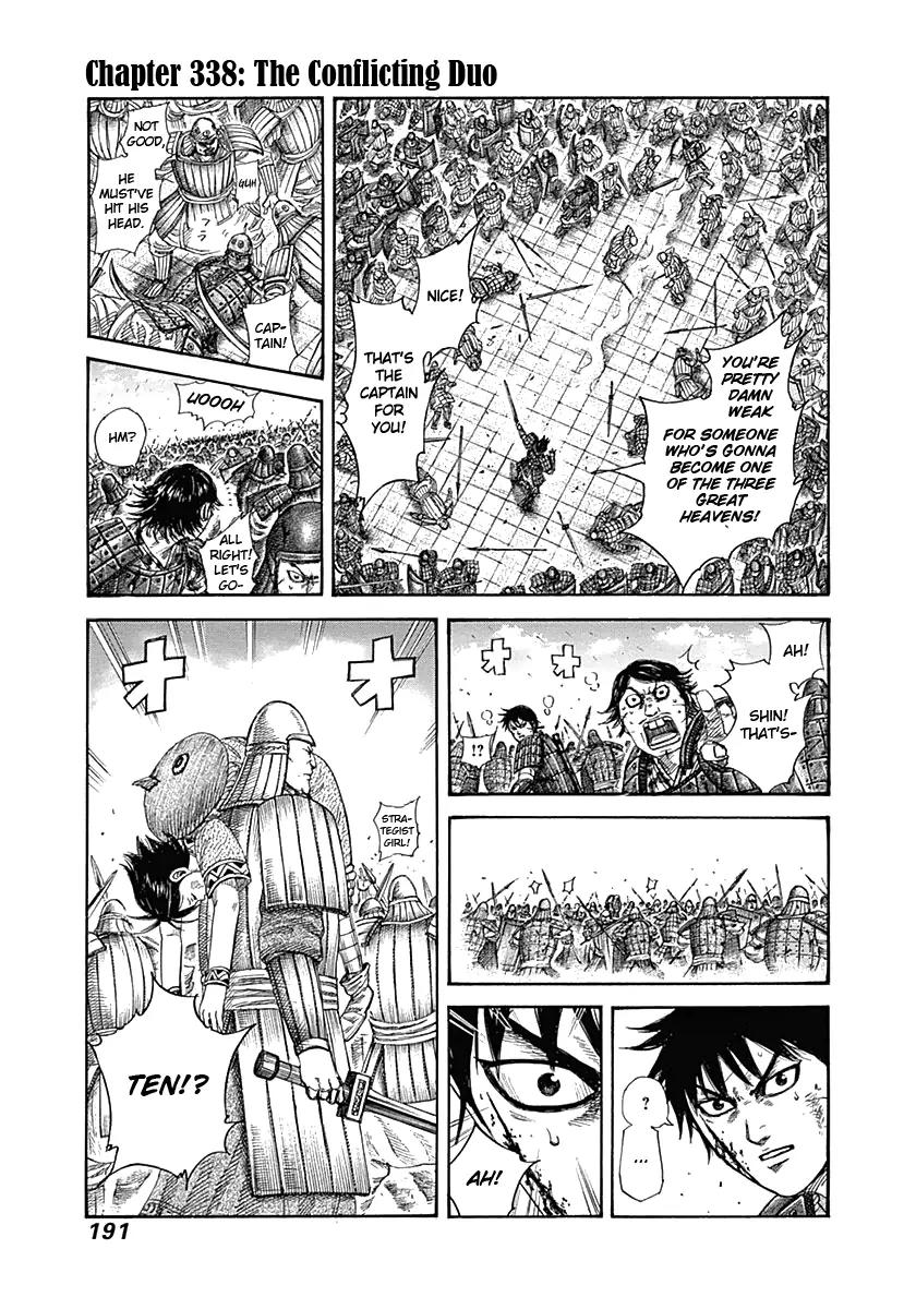 Kingdom Chapter 338 page 1 - Chapter 338: The Conflicting Duo