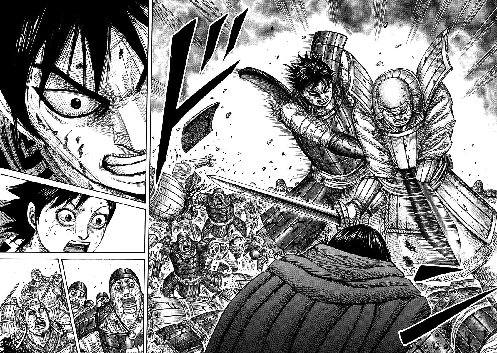 Kingdom manga, chapter 341, page 14 of 17