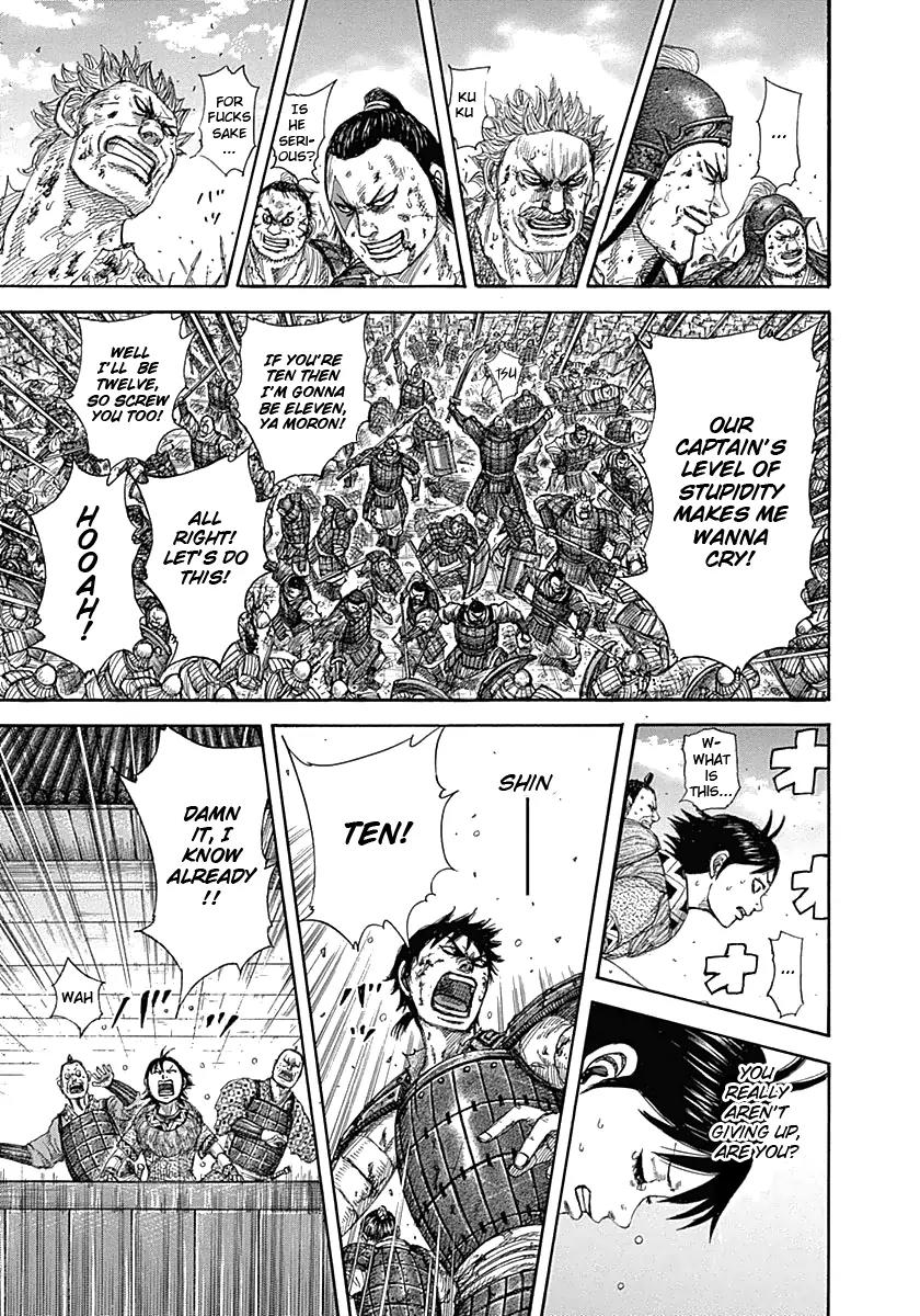 Kingdom manga, chapter 343, page 16 of 17