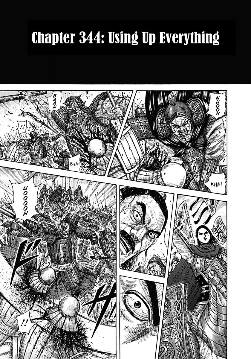 Kingdom Chapter 344 page 1 - Chapter 344: Using Up Everything
