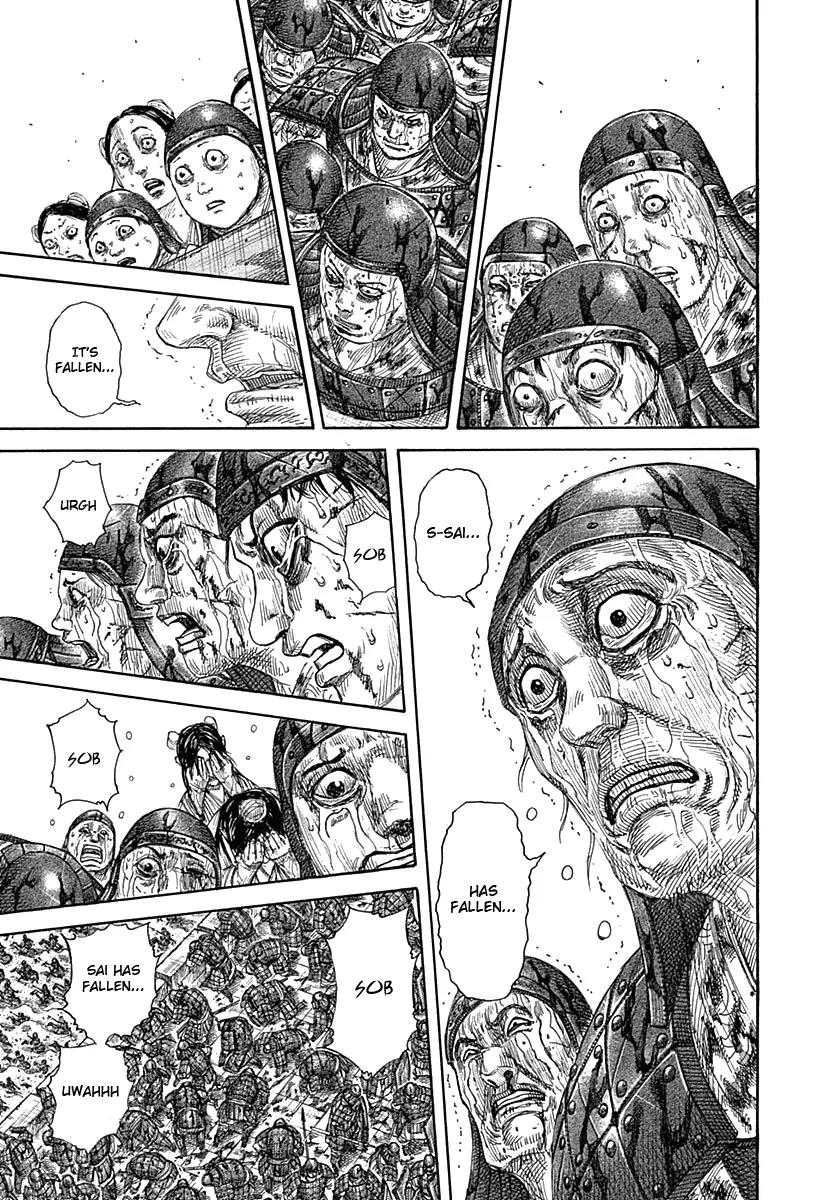 Kingdom manga, chapter 345, page 14 of 18
