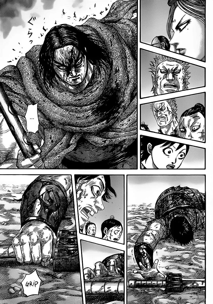 Kingdom manga, chapter 350, page 14 of 15