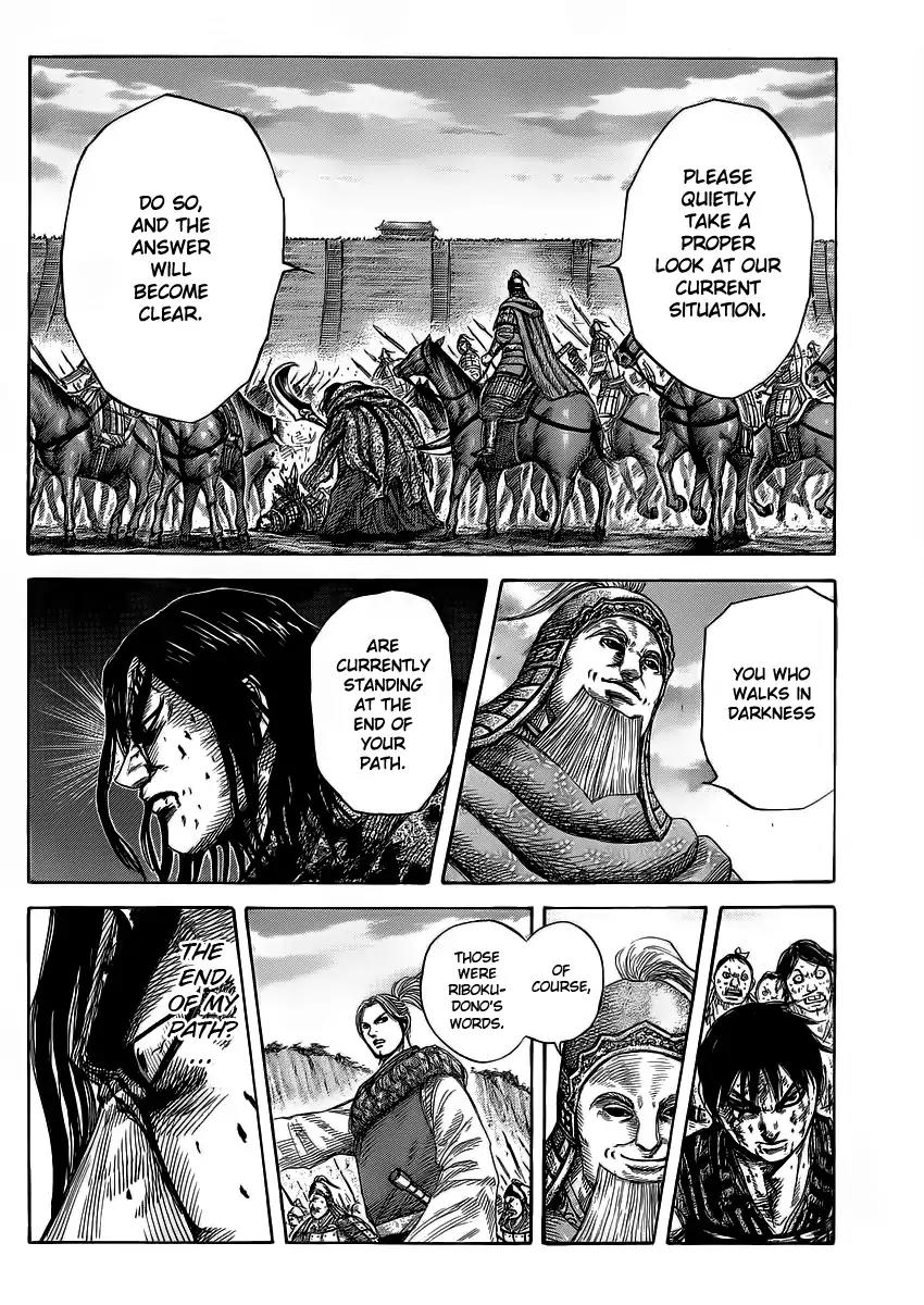 Kingdom Chapter 351 page 11 - Chapter 351: Riboku's Decision