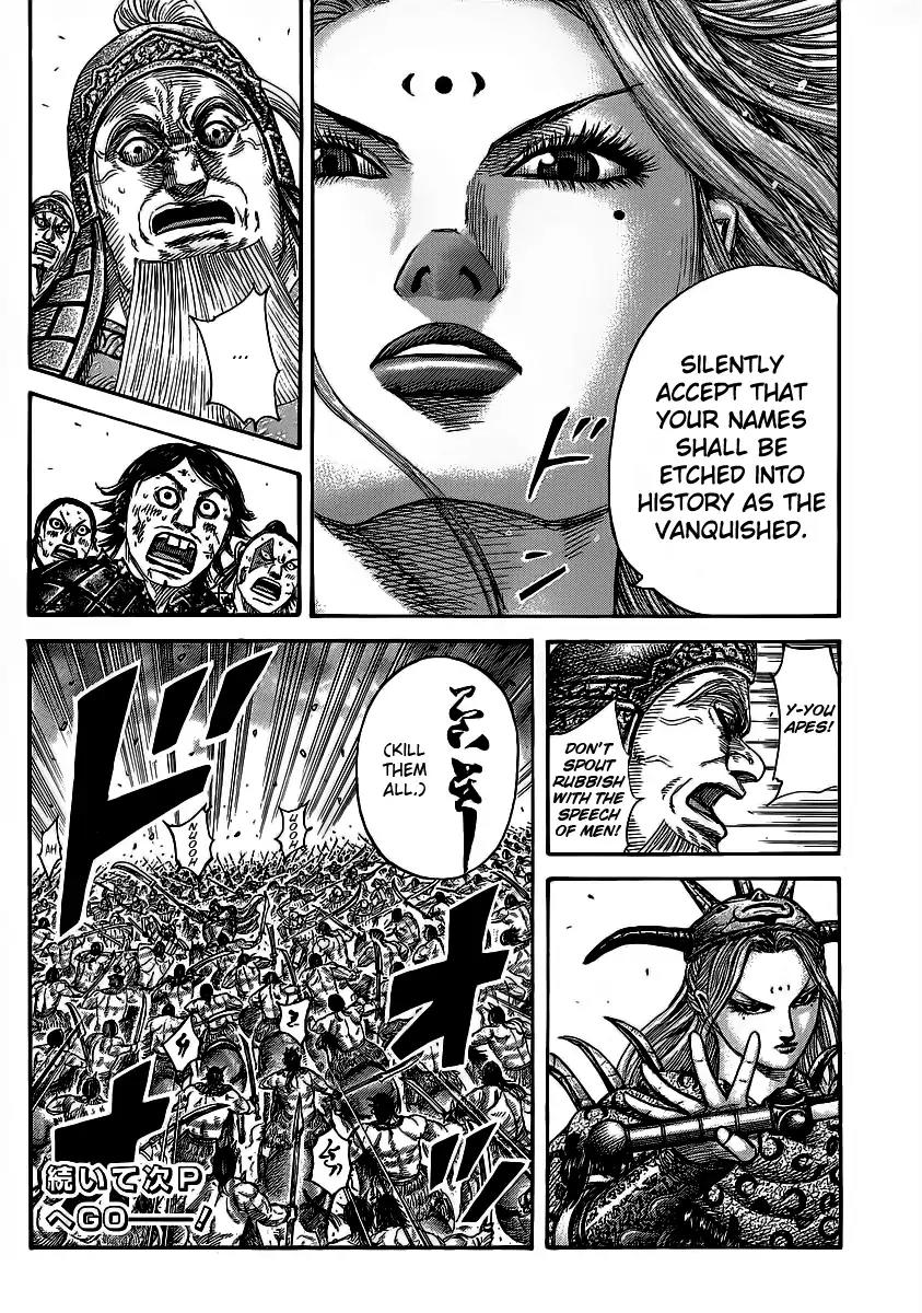 Kingdom Chapter 351 page 19 - Chapter 351: Riboku's Decision