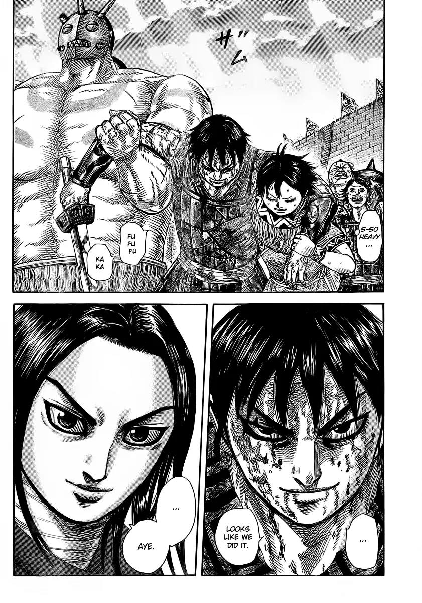 Kingdom manga, chapter 352, page 17 of 18