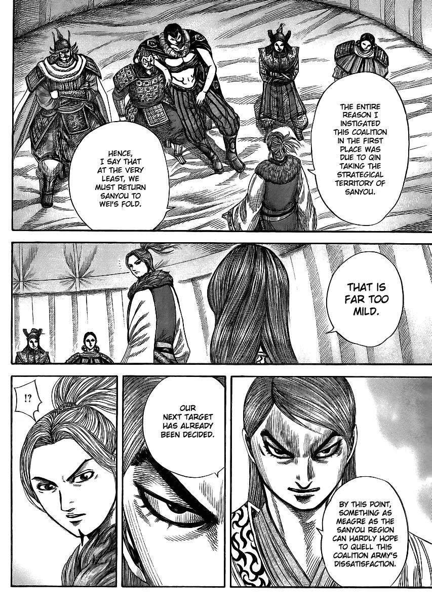 Kingdom Chapter 354 page 6 - Chapter 354: Coalition Army's Settlement